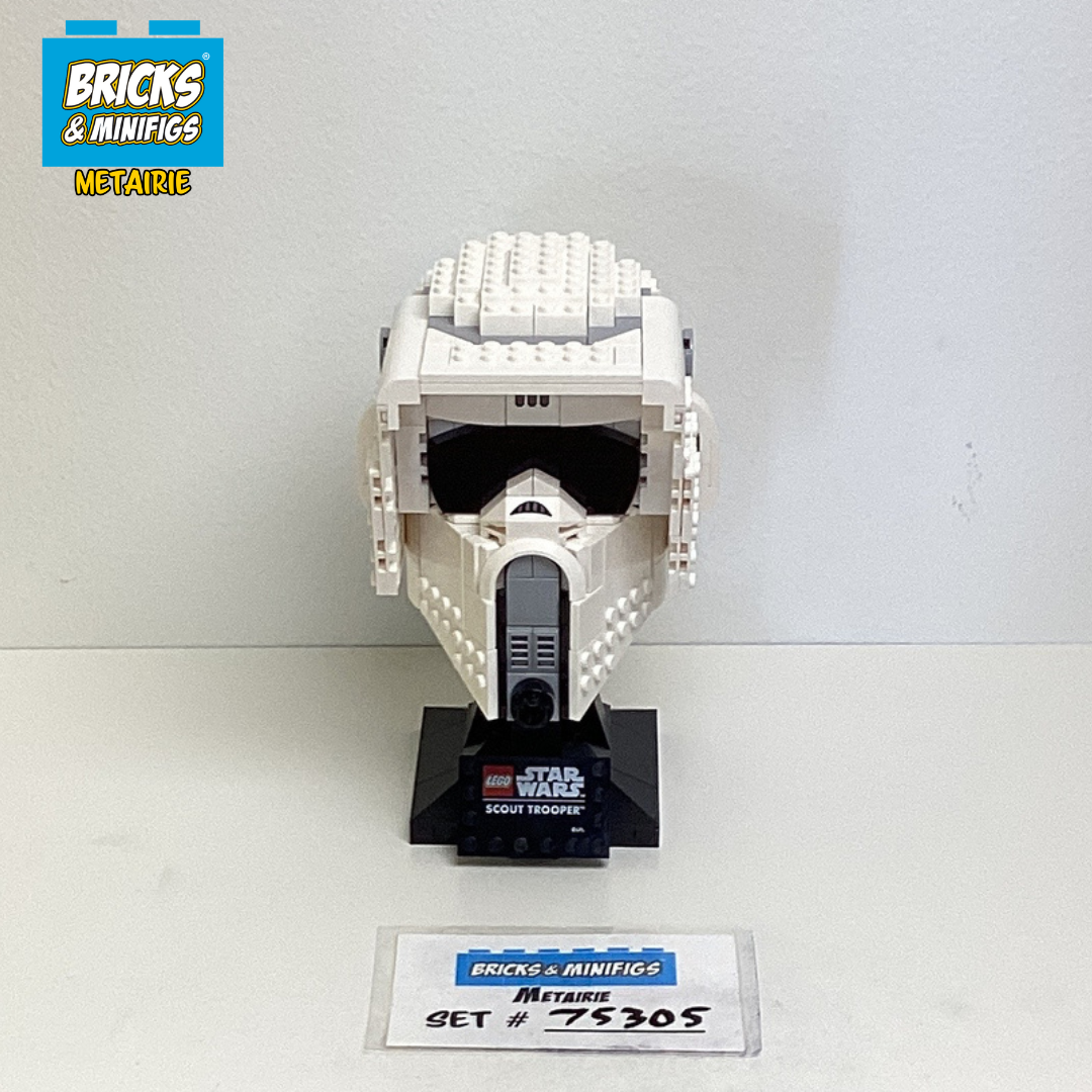 75305 Scout Trooper Helmet (U) product image 1, provided for visual reference and product detail review
