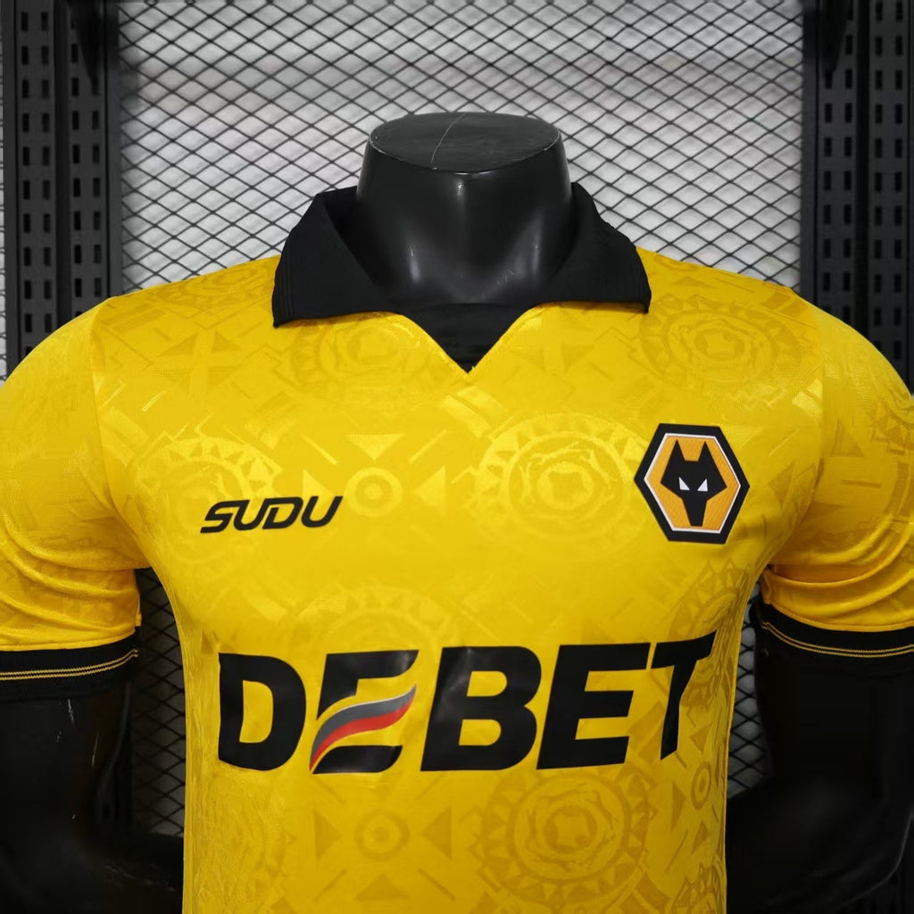 Player Version Wolves Home Jersey 25-26 Football Kit Soccer product image 9