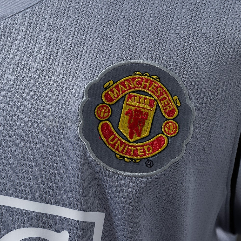 Manchester United Jersey 2007/08 Grey Goalkeepe Retro Kit product image 5