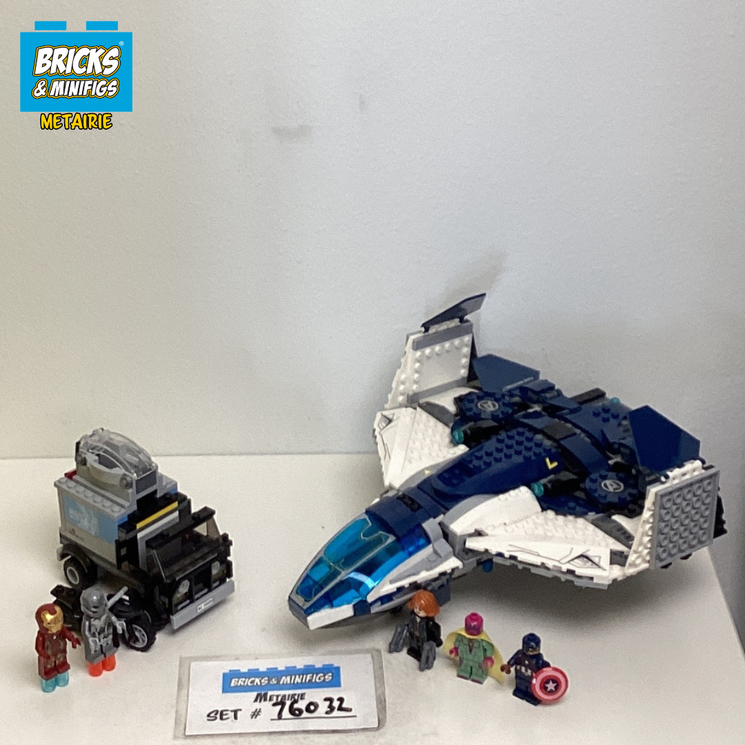 76032 The Avengers Quinjet City Chase (U) product image 1, provided for visual reference and product detail review