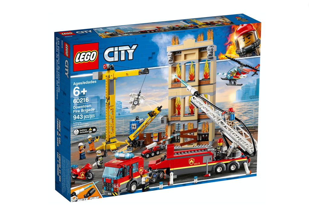 60216 Downtown Fire Brigade product image 1, provided for visual reference and product detail review