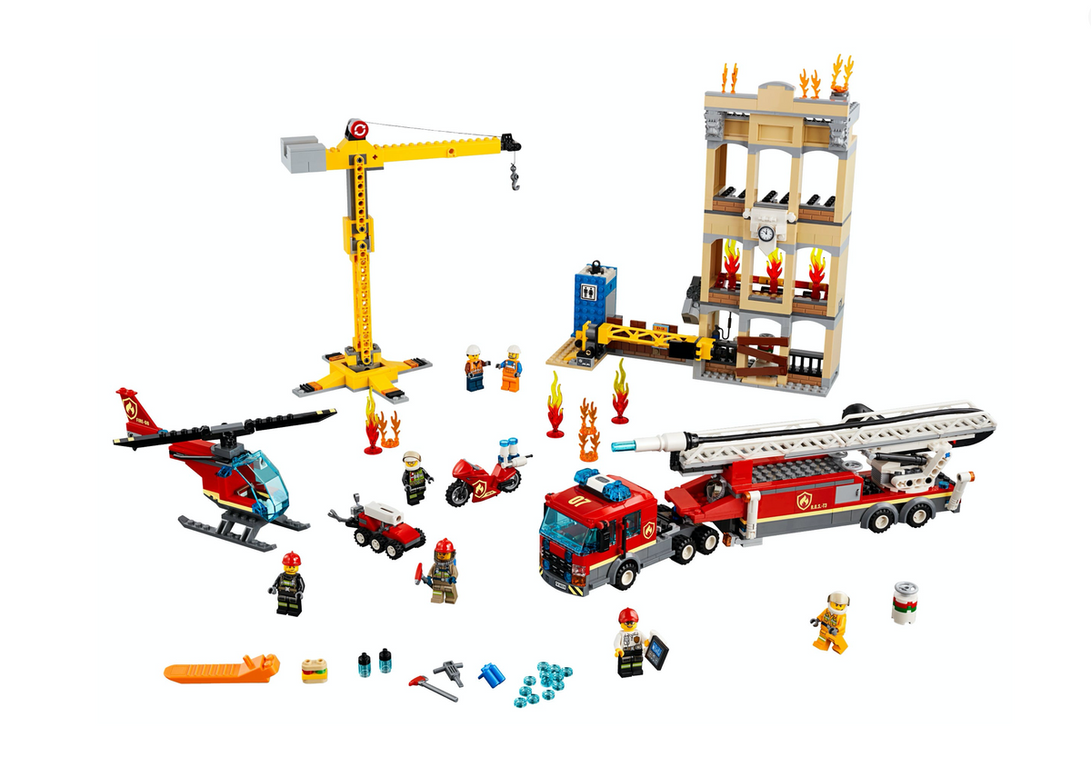 60216 Downtown Fire Brigade product image 2, provided for visual reference and product detail review