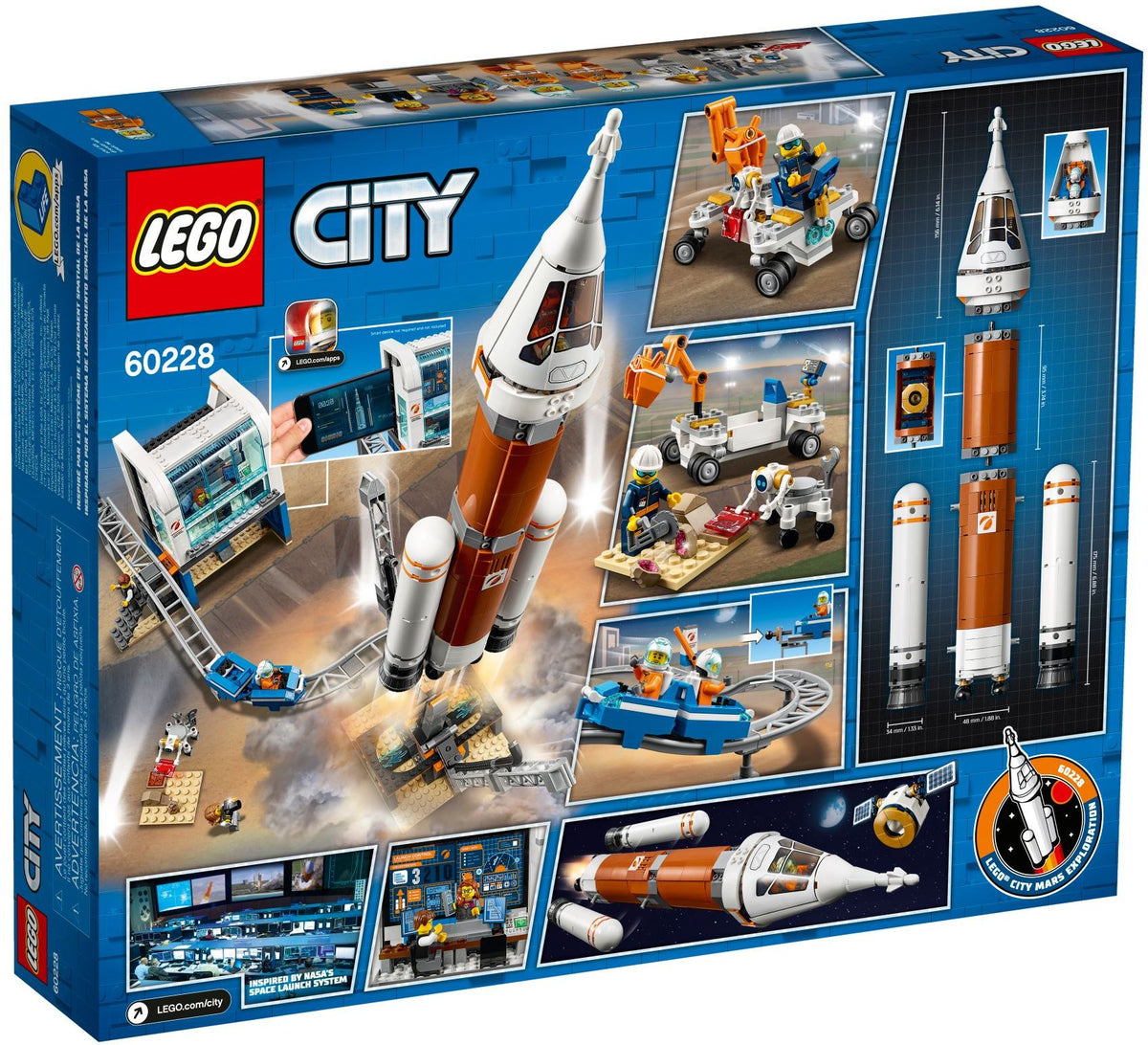 60228 LEGO Deep Space Rocket and Launch Control OPEN BOX NEW product image 2, provided for visual reference and product