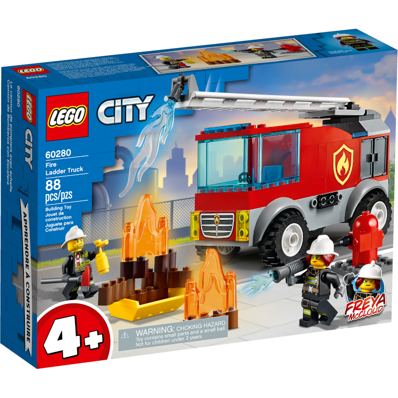 60280 Fire Ladder Truck product image 1, provided for visual reference and product detail review