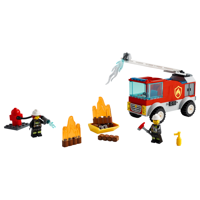 60280 Fire Ladder Truck product image 2, provided for visual reference and product detail review