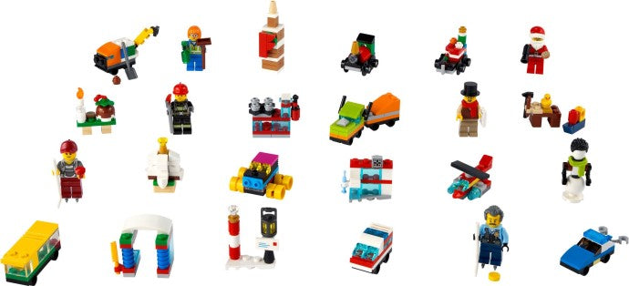 60303 LEGO Advent Calendar City 2021 product image 3, provided for visual reference and product detail review