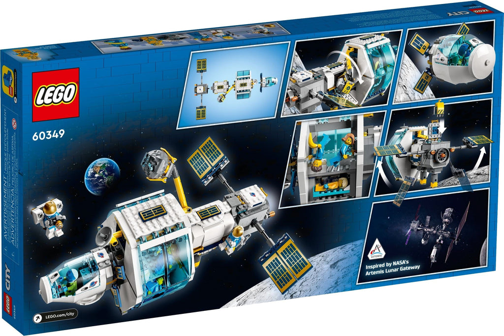 60349 LEGO Lunar Space Station OPEN BOX NEW product image 2, provided for visual reference and product detail review