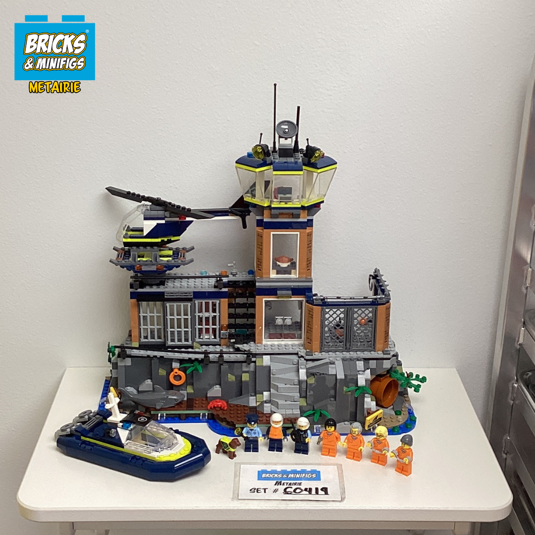 60419 Police Prison Island (U1) product image 1, provided for visual reference and product detail review