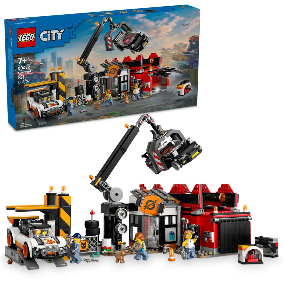 60472 Scrapyard with Cars product image 1, provided for visual reference and product detail review