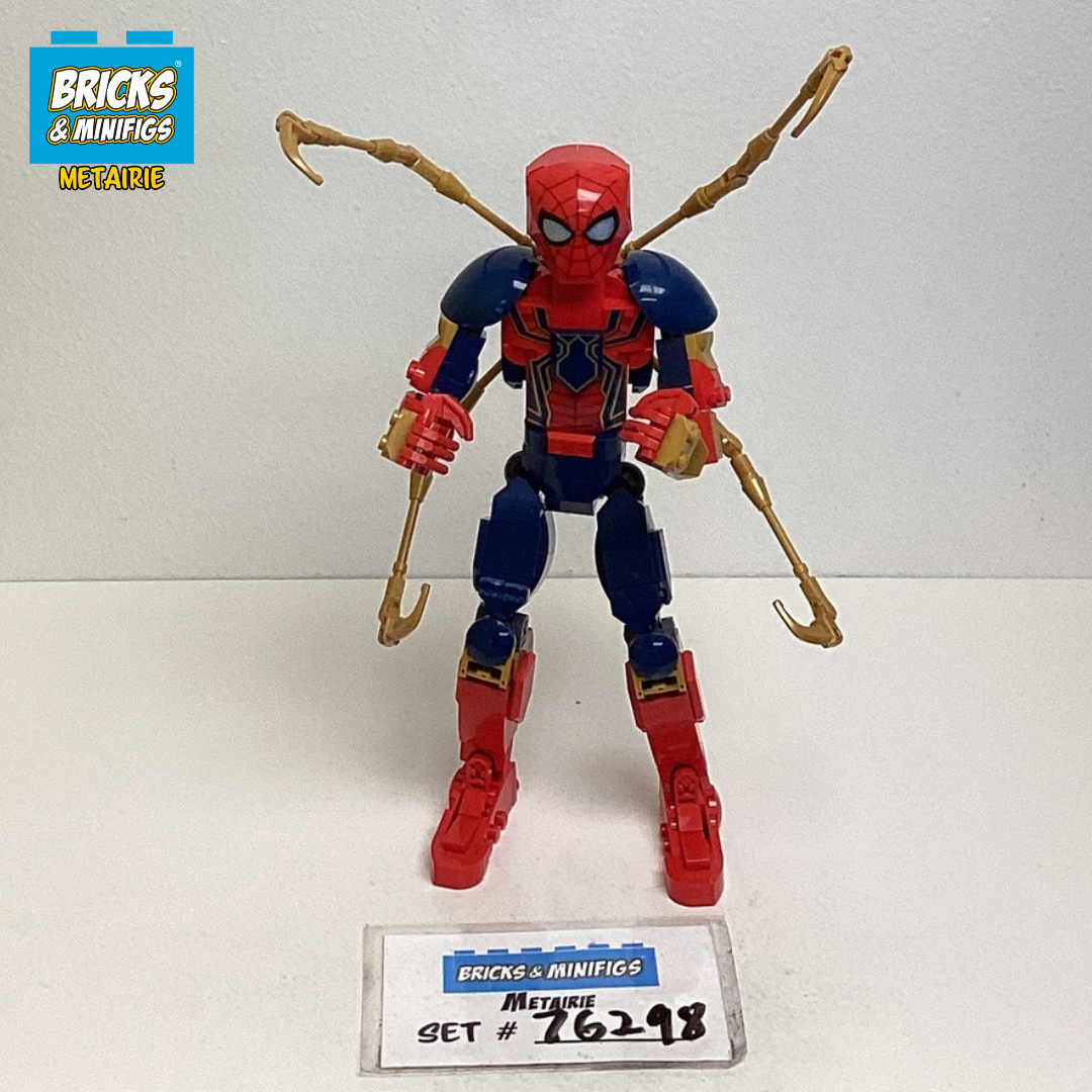 76298 Iron Spider-Man Construction Figure (U) product image 1, provided for visual reference and product detail review