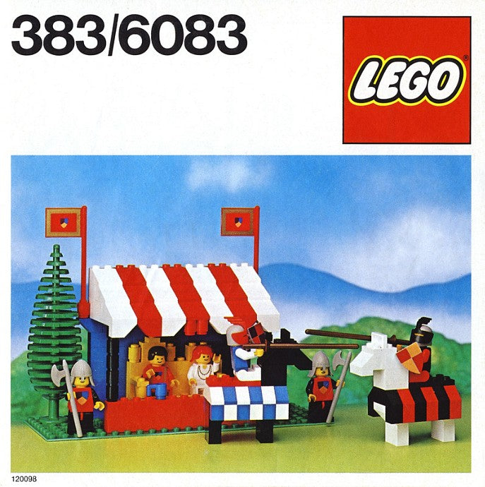 6083 LEGO Knight's Joust PRE-OWNED CERTIFIED product image 2, provided for visual reference and product detail review