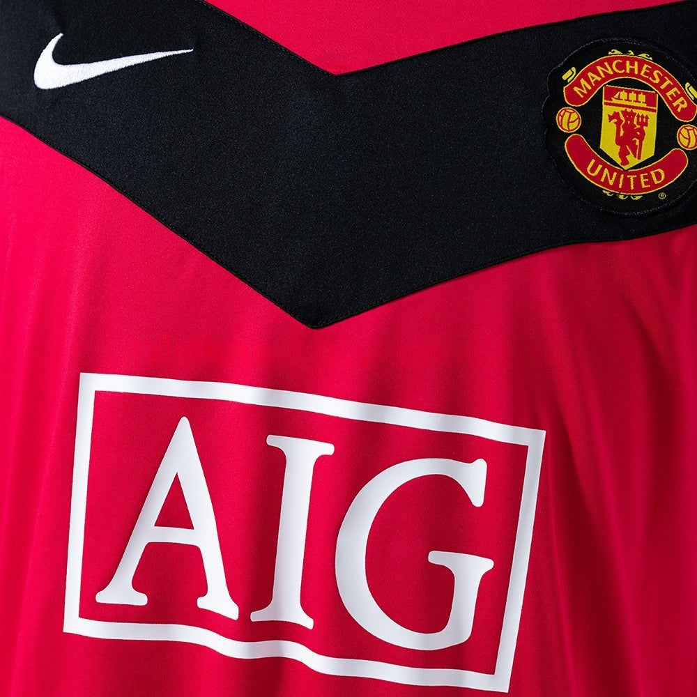Manchester United Jersey 2009-10 Home Retro Kit Long Sleeves product image 6