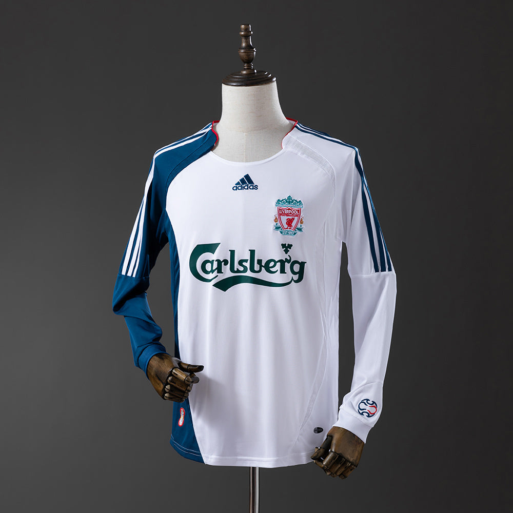 Liverpool Jersey 2006-07 Away Retro Football Kit Long product image 1