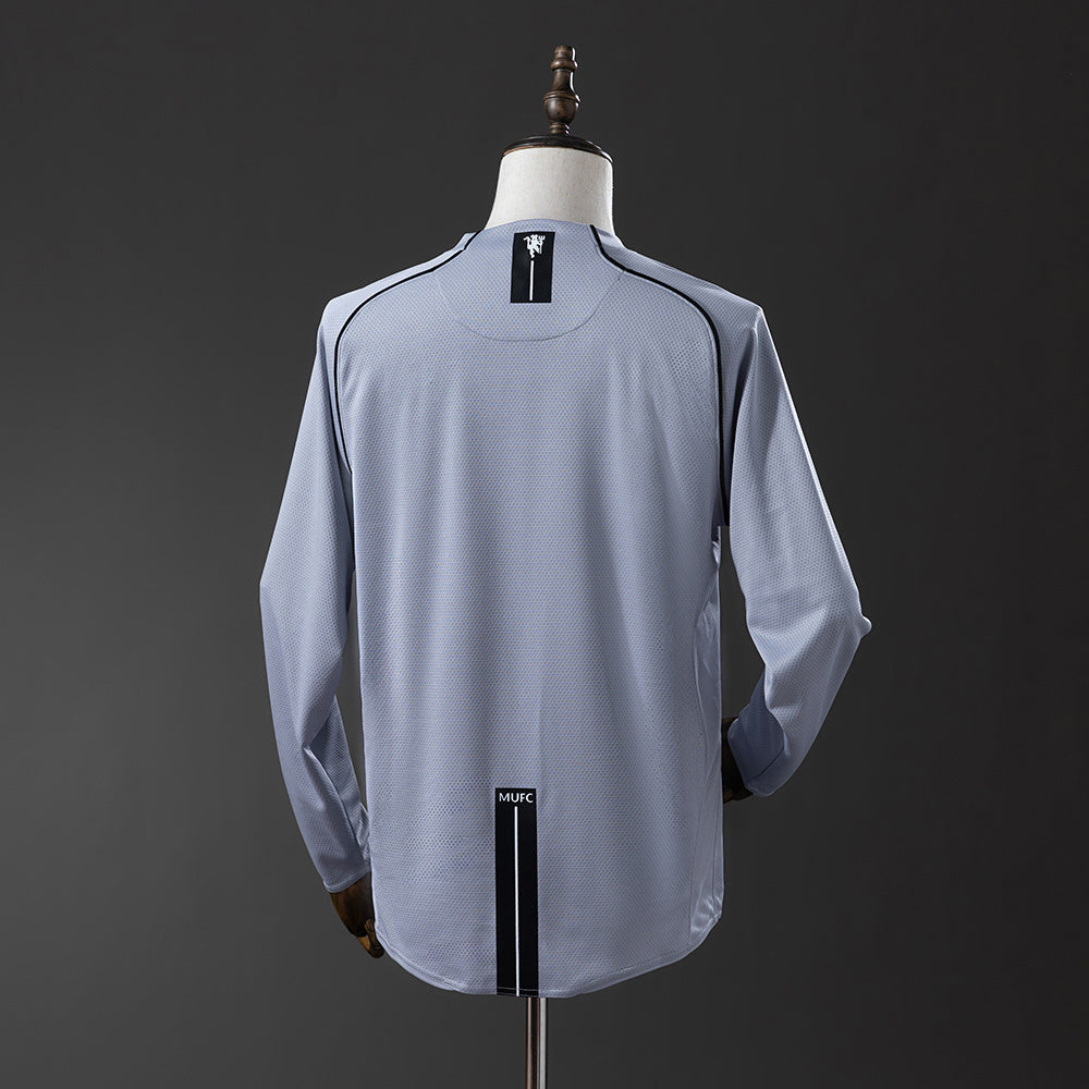 Manchester United Jersey 2007/08 Grey Goalkeepe Retro Kit product image 2