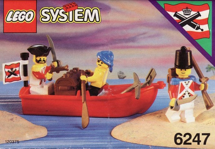 6247 LEGO Bounty Boat CERTIFIED PRE-OWNED product image 1, provided for visual reference and product detail review