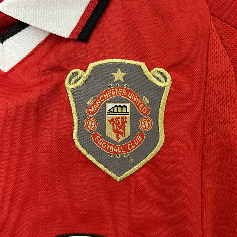 Retro Kids Manchester United Home Jersey 99/00 product image 4