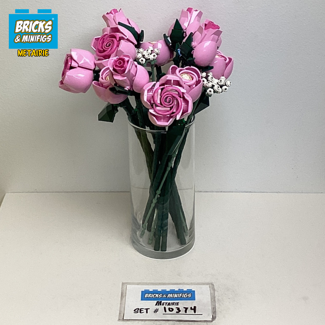 10374 Bouquet of Pink Roses (U) product image 1, provided for visual reference and product detail review