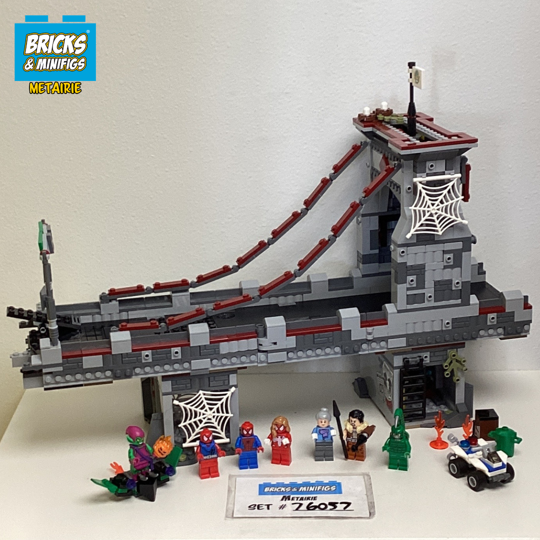 76057 Spider-Man: Web Warriors Ultimate Bridge Battle (U1) product image 1, provided for visual reference and product detail
