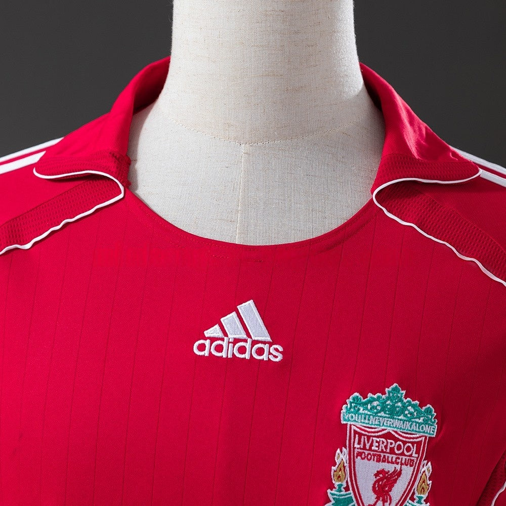 Liverpool Jersey 2006-07 Home Retro Football Kit Long product image 6