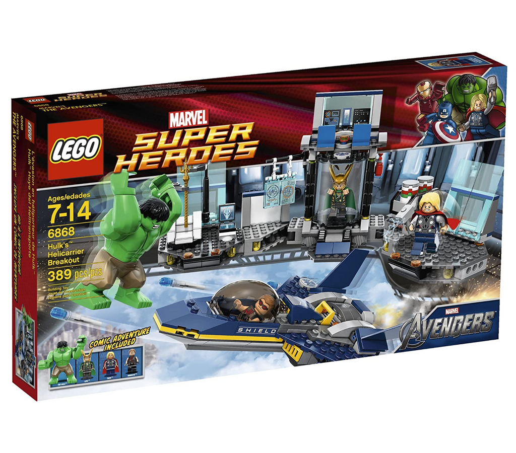 6868 Hulk's Helicarrier Breakout product image 1, provided for visual reference and product detail review