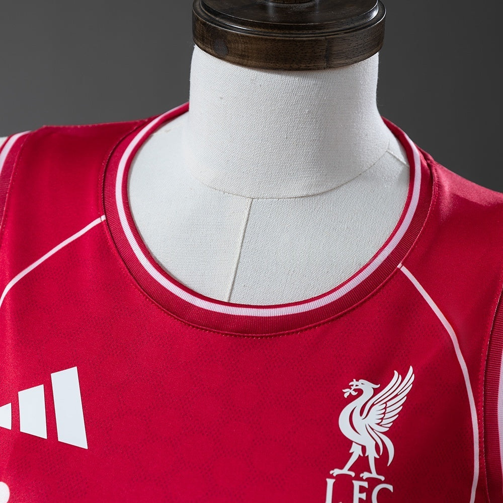 Women Liverpool Home Vest 25/26 Football Kit Soccer Shirt product image 2