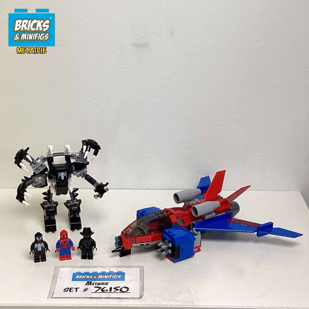 76150 Spiderjet vs. Venom Mech (U) product image 1, provided for visual reference and product detail review