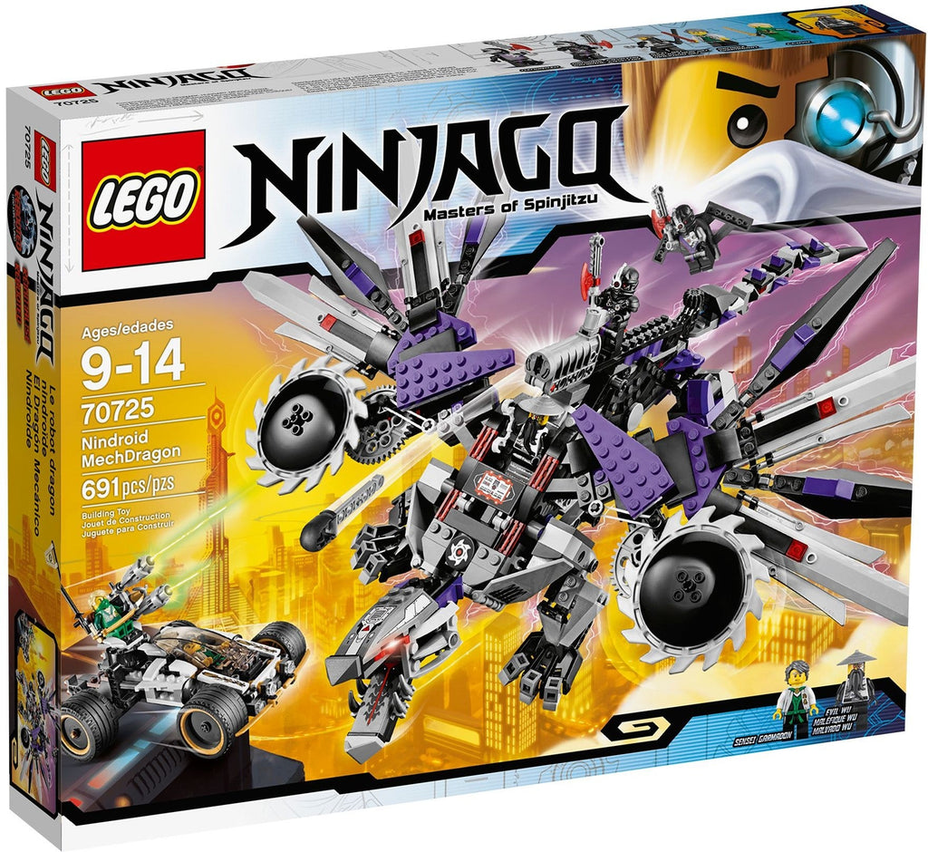 70725 LEGO Nindroid MechDragon product image 1, provided for visual reference and product detail review
