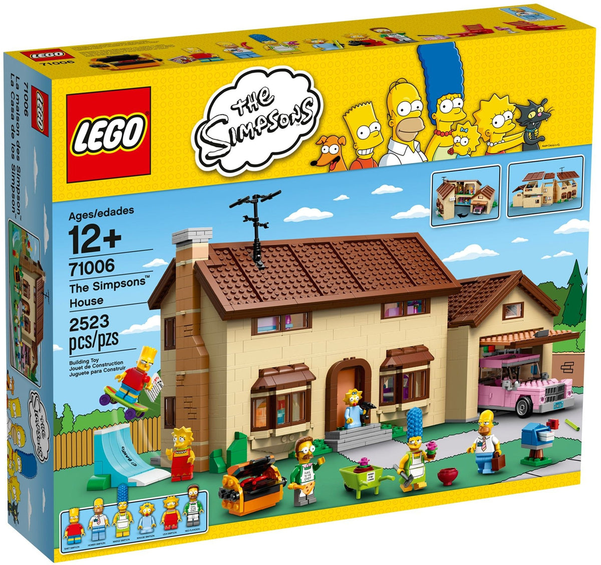 71006 LEGO The Simpsons House product image 1, provided for visual reference and product detail review