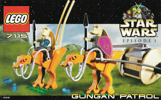 7115 LEGO Gungan Patrol PRE-OWNED CERTIFIED product image 1, provided for visual reference and product detail review