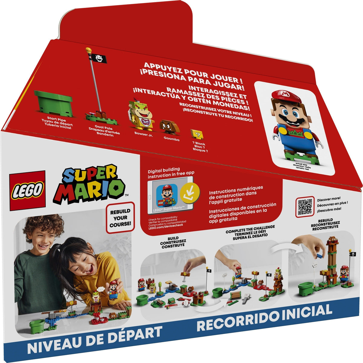 71360 LEGO Adventures with Mario Starter Course product image 2, provided for visual reference and product detail review