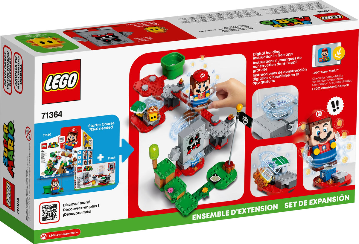 71364 LEGO Whomp's Lava Trouble Expansion Set product image 2, provided for visual reference and product detail review