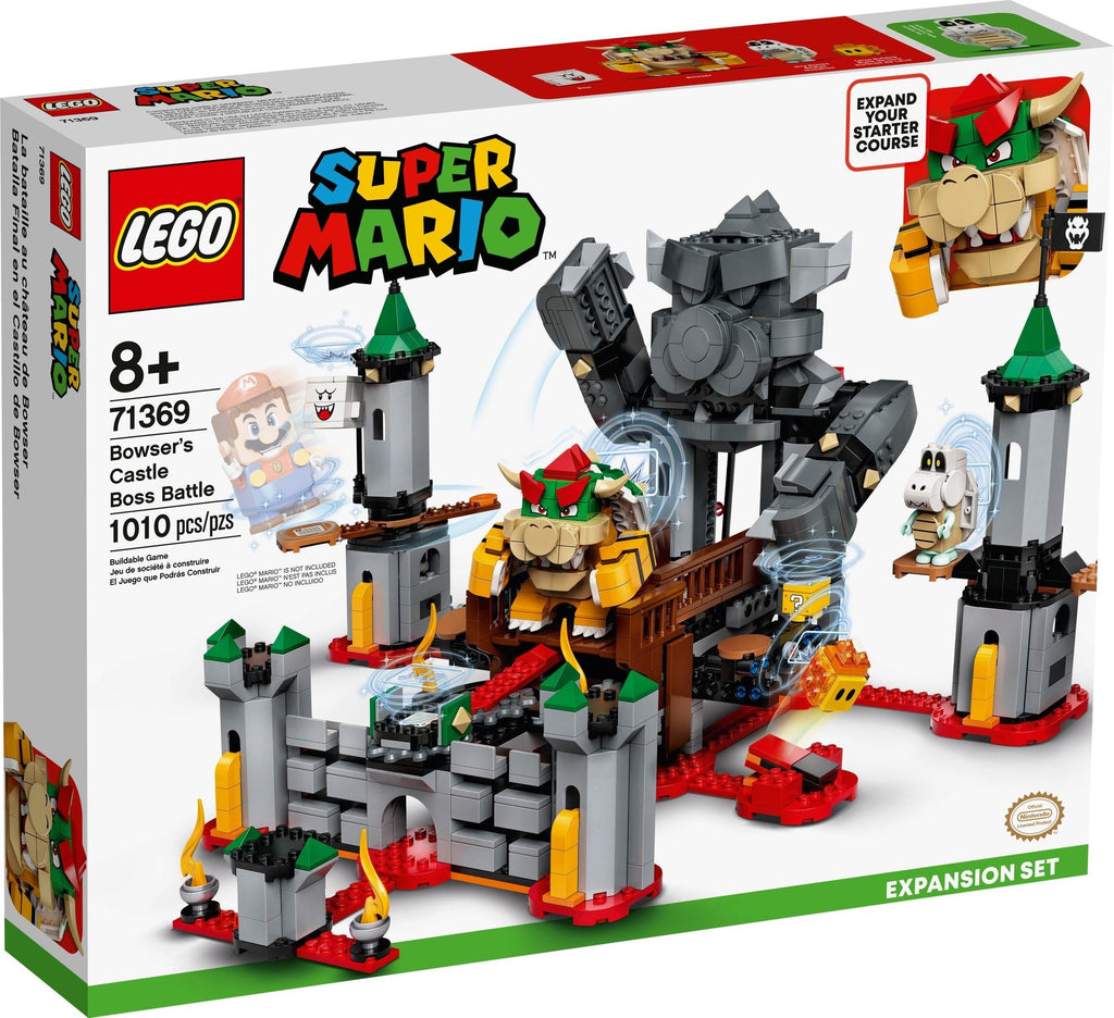 71369 LEGO Bowser's Castle Boss Battle PRE-OWNED CERTIFIED product image 1, provided for visual reference and product detail