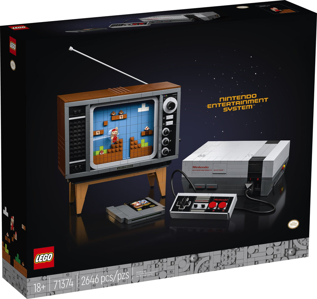 71374 LEGO Nintendo Entertainment System product image 1, provided for visual reference and product detail review