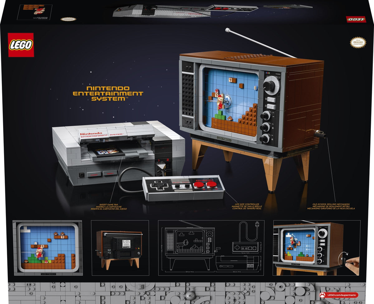 71374 LEGO Nintendo Entertainment System product image 2, provided for visual reference and product detail review