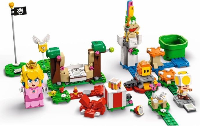 71403 LEGO Adventures with Peach Starter Course product image 3, provided for visual reference and product detail review