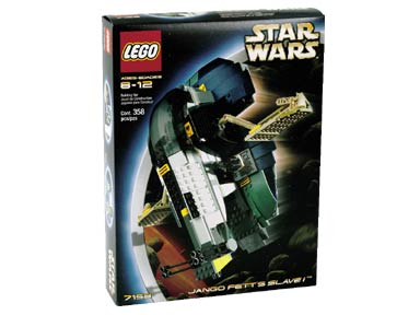7153 LEGO Jango Fett's Slave I PRE-OWNED CERTIFIED product image 1, provided for visual reference and product detail review