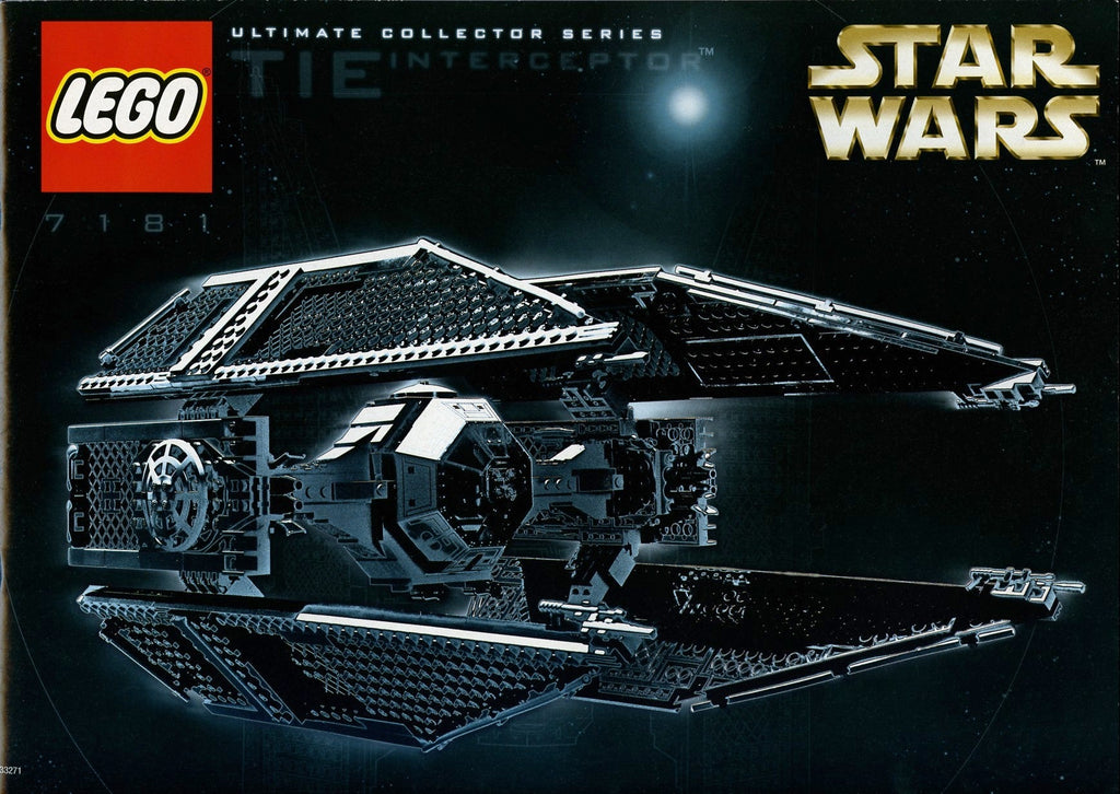 7181 LEGO UCS TIE Interceptor PRE-OWNED CERTIFIED product image 1, provided for visual reference and product detail review
