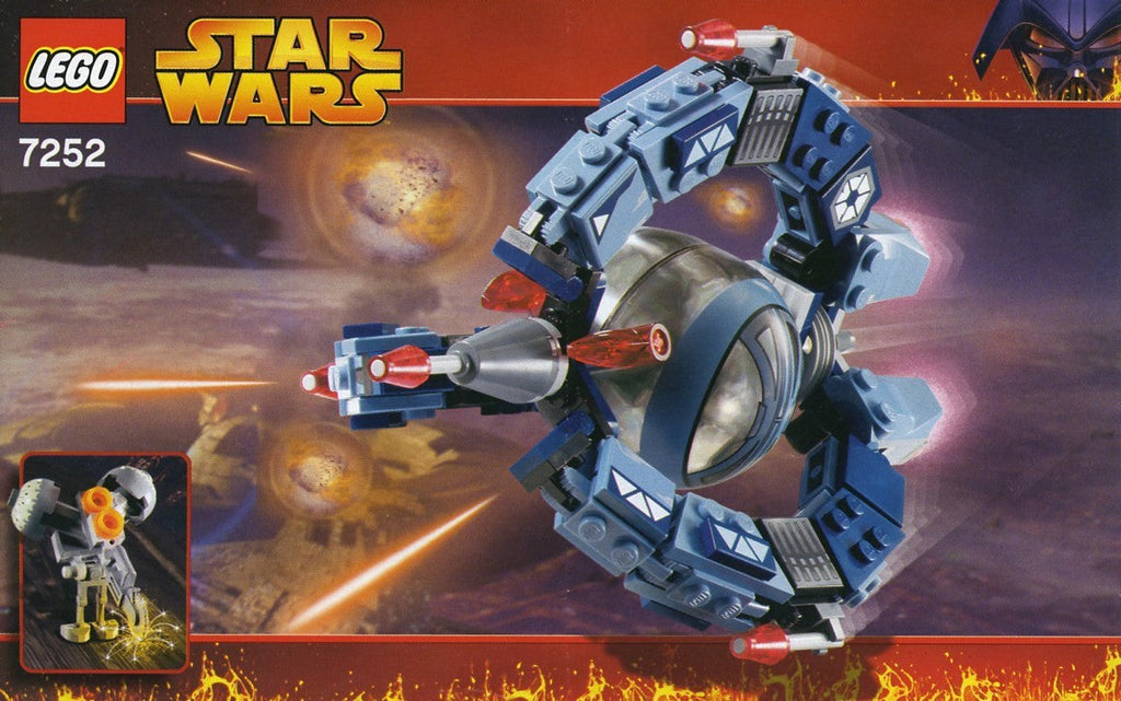 7252 Droid Tri-Fighter CERTIFIED USED product image 1, provided for visual reference and product detail review
