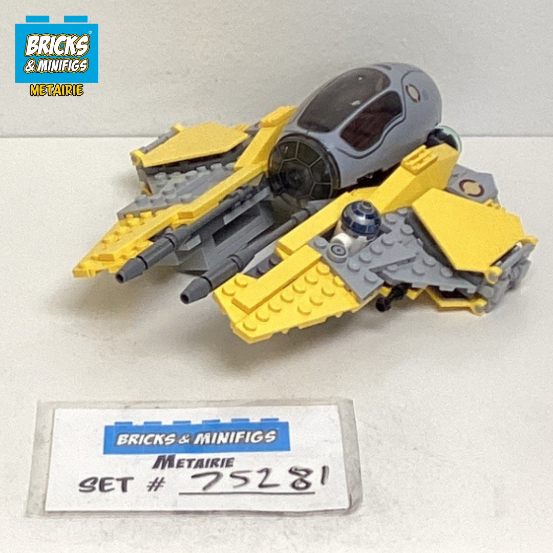 75281 Anakin's Jedi Interceptor (U1) product image 1, provided for visual reference and product detail review
