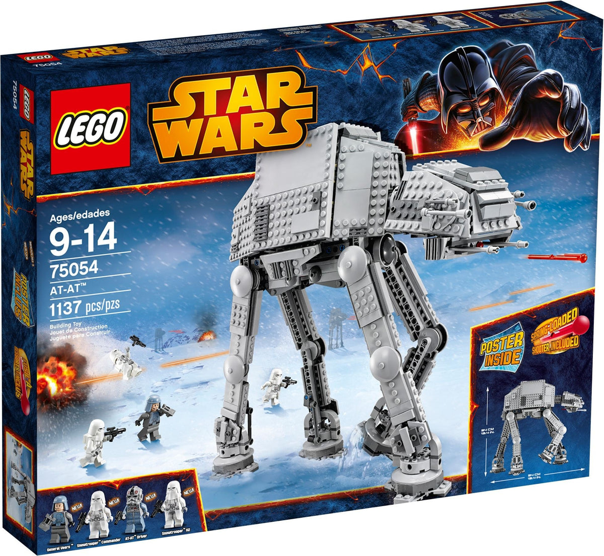 75054 Lego At-At (2014) Pre-Owned Certified product image 1, provided for visual reference and product detail review