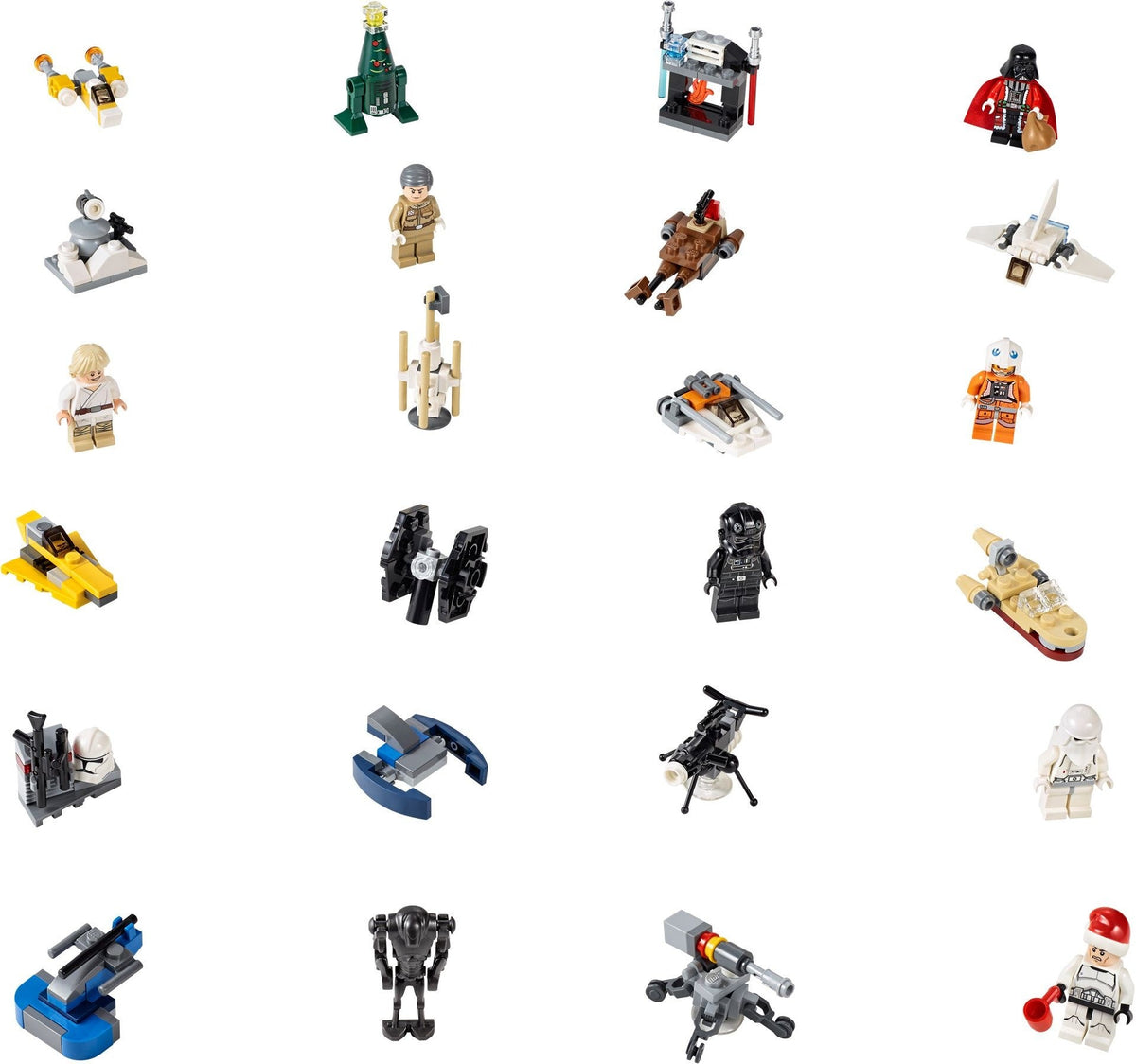 75056 LEGO Star Wars Advent Calendar product image 2, provided for visual reference and product detail review
