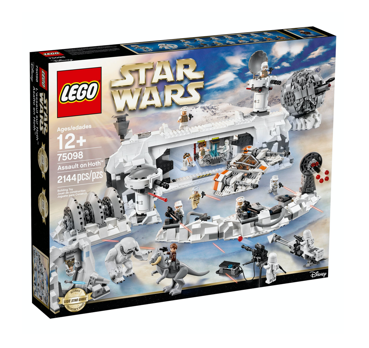 75098 Assault on Hoth product image 1, provided for visual reference and product detail review