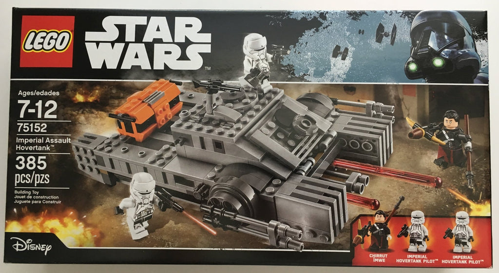 75152 LEGO Imperial Assault Hovertank PRE-OWNED CERTIFIED product image 1, provided for visual reference and product detail