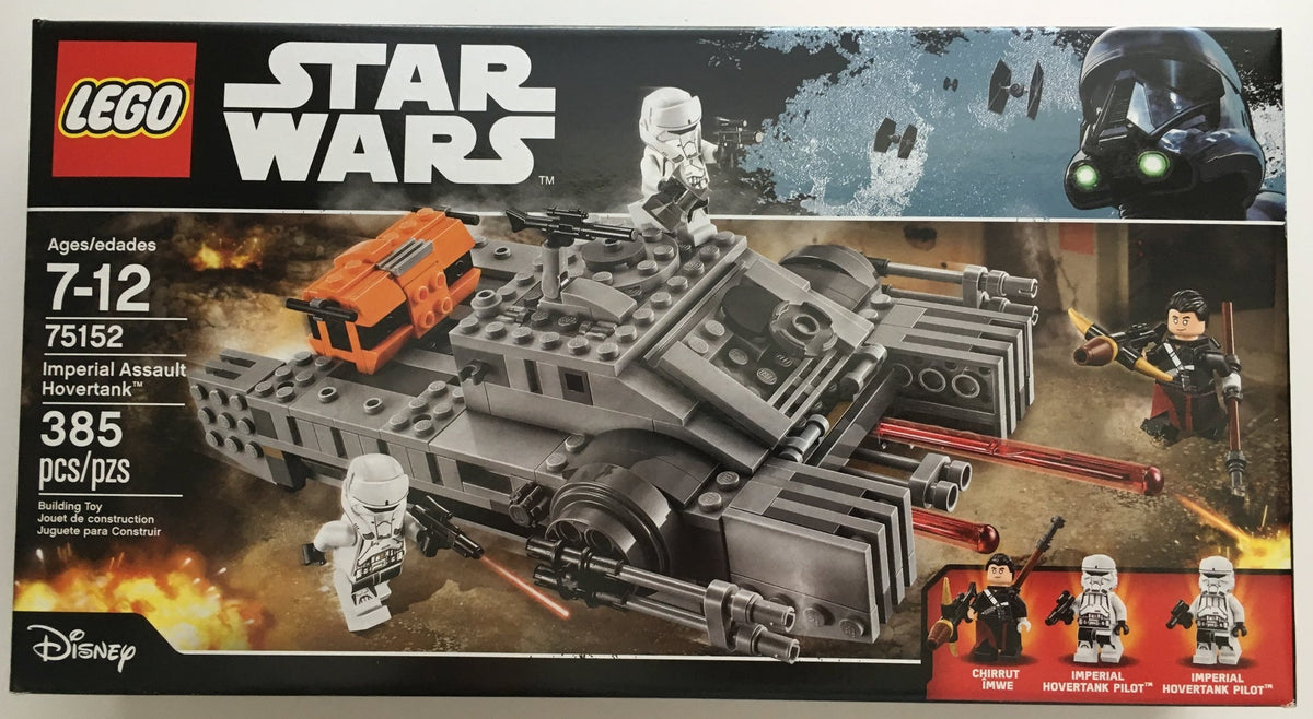 75152 LEGO Imperial Assault Hovertank PRE-OWNED CERTIFIED product image 1, provided for visual reference and product detail