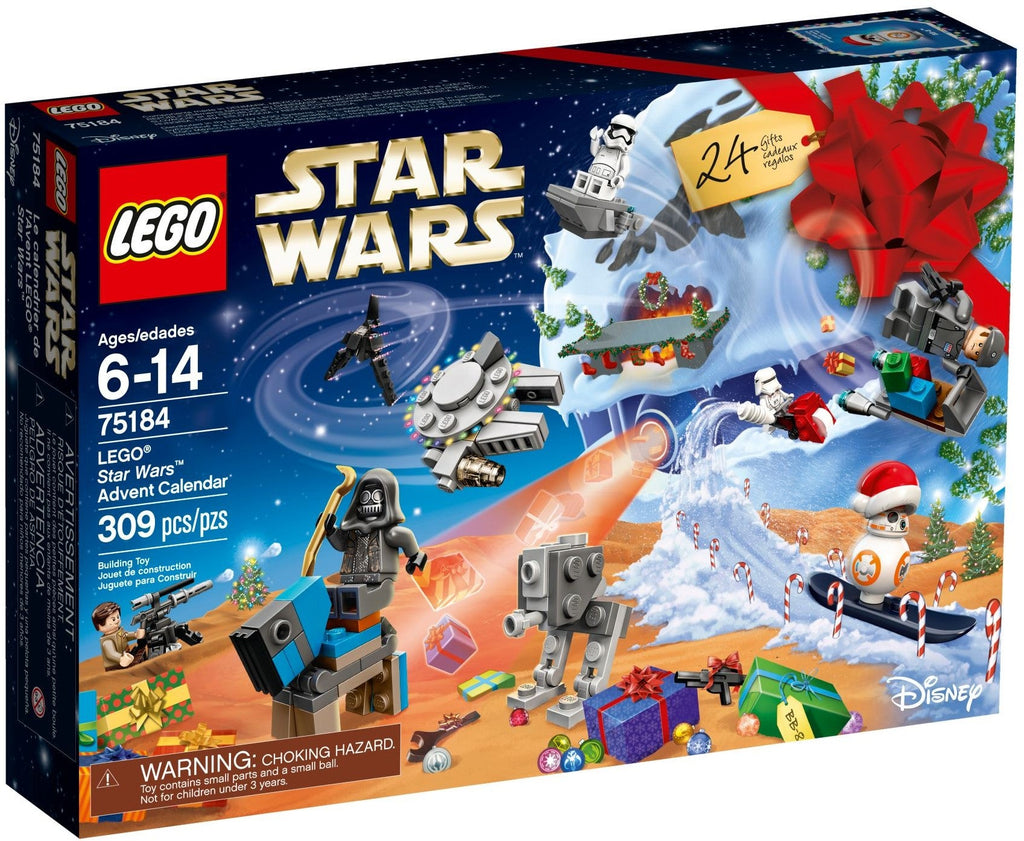 75184 LEGO Star Wars Advent Calendar 2017 product image 1, provided for visual reference and product detail review