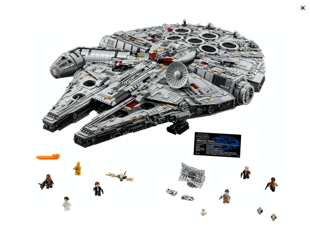 75192 Millennium Falcon UCS* product image 2, provided for visual reference and product detail review