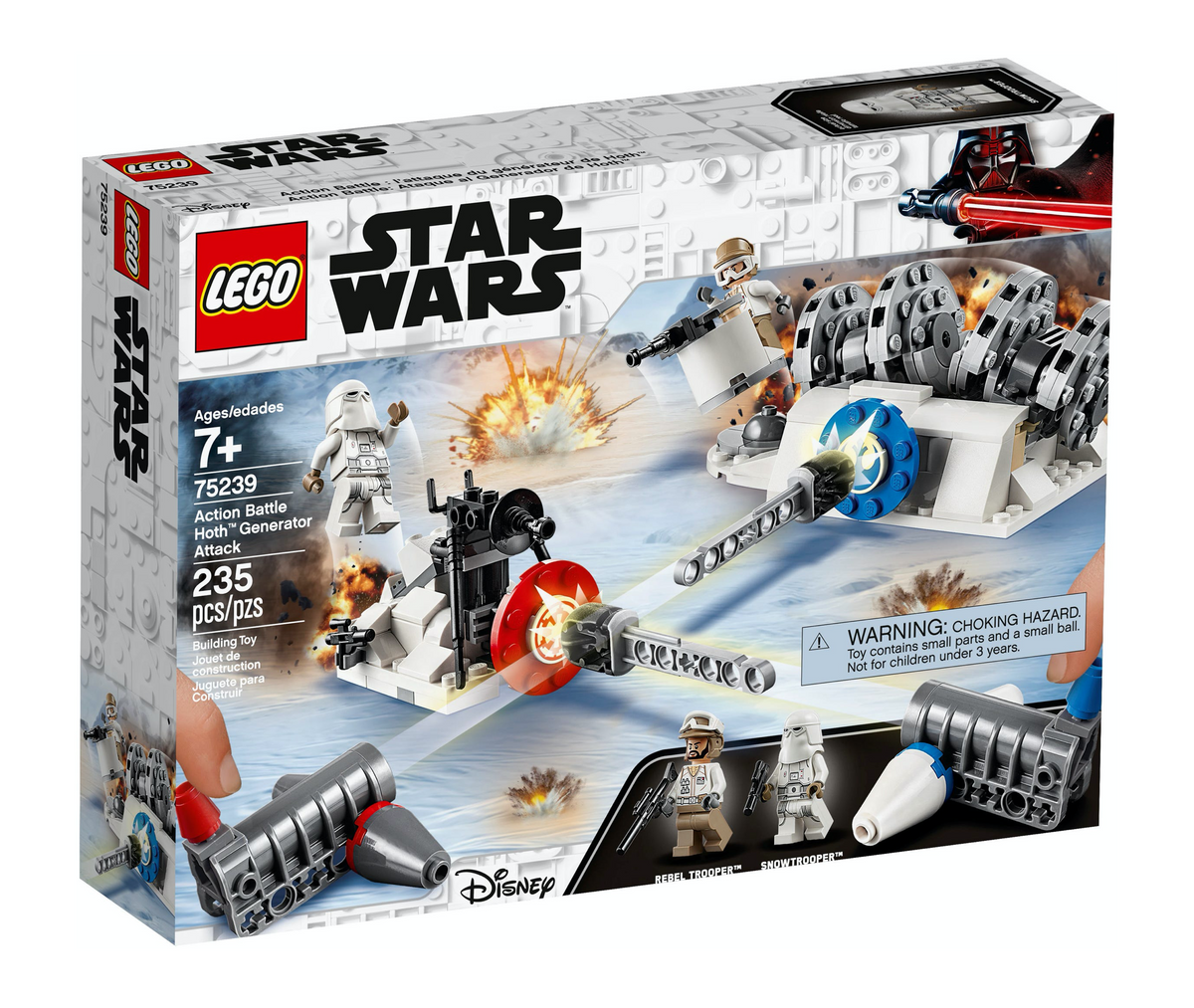 75239 Action Battle Hoth Generator Attack product image 1, provided for visual reference and product detail review