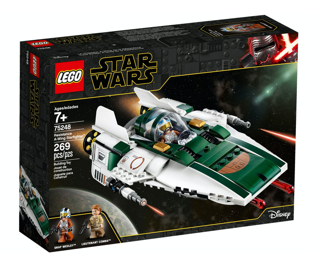 75248 Resistance A-Wing Starfighter product image 1, provided for visual reference and product detail review