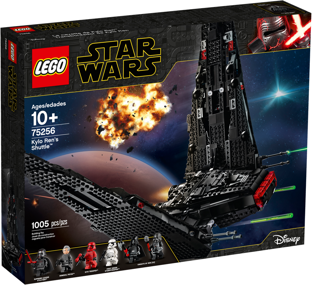75256 Kylo Ren's Shuttle* product image 2, provided for visual reference and product detail review
