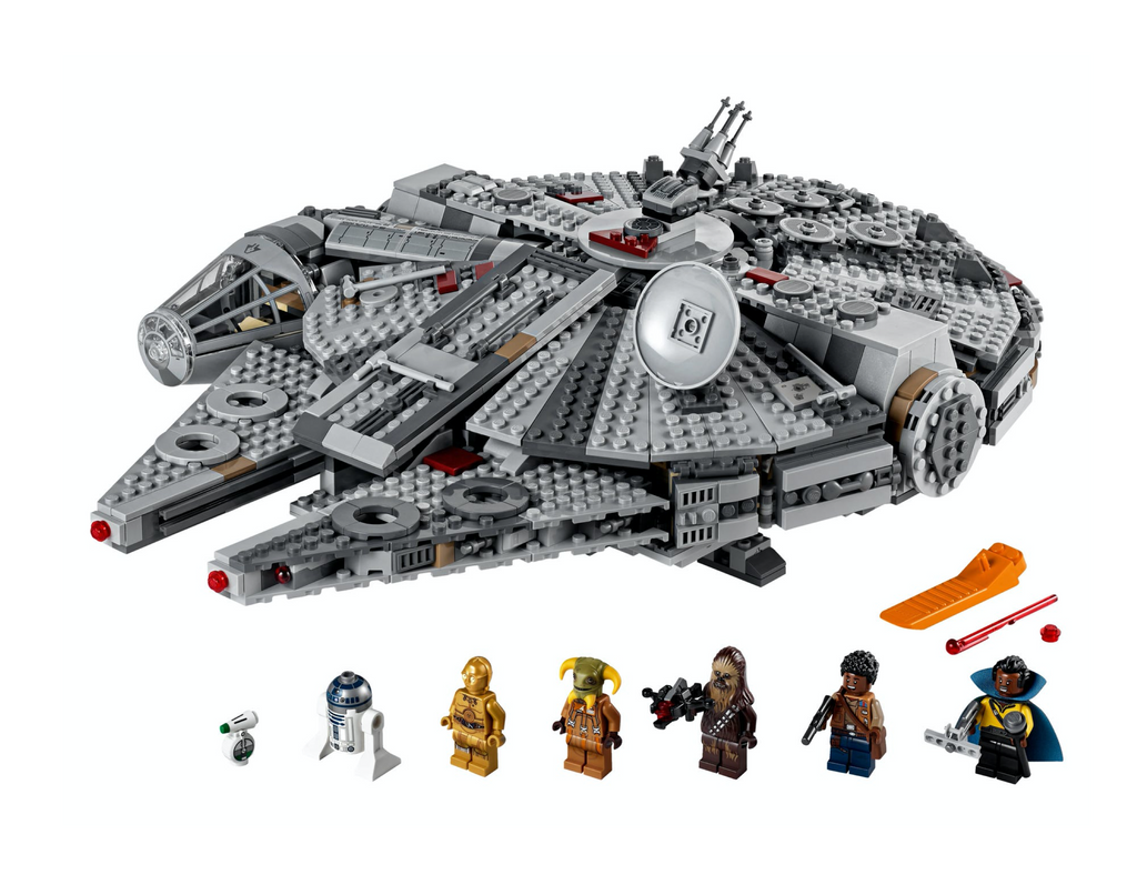 75257 Millennium Falcon™* product image 2, provided for visual reference and product detail review